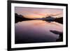 Campagneda Lake, in the Background Disgrazia Peak, Lombardy, Italy-ClickAlps-Framed Photographic Print