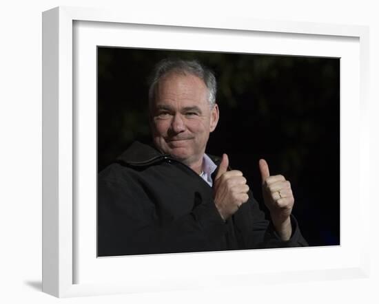 Campaign 2016 Clinton Kaine-Molly Riley-Framed Photographic Print