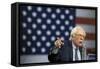 Campaign 2016 Trail - Bernie Sanders-Jacquelyn Martin-Framed Stretched Canvas