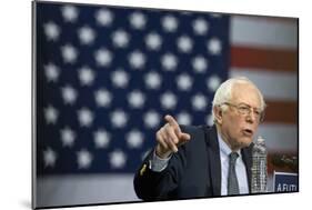 Campaign 2016 Trail - Bernie Sanders-Jacquelyn Martin-Mounted Photographic Print