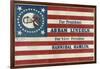 Campaign Banner for Presidential Candidate Abraham Lincoln and Running Mate Hannibal Hamlin-null-Framed Giclee Print