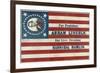 Campaign Banner for Presidential Candidate Abraham Lincoln and Running Mate Hannibal Hamlin-null-Framed Giclee Print