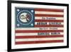 Campaign Banner for Presidential Candidate Abraham Lincoln and Running Mate Hannibal Hamlin-null-Framed Giclee Print