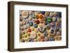 Campaign Buttons, McGovern Legacy Museum, Mitchell, South Dakota, USA-Walter Bibikow-Framed Photographic Print