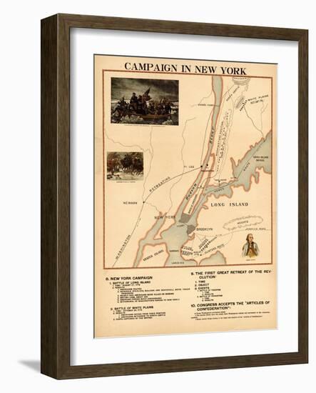 Campaign in New York-null-Framed Art Print