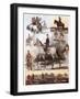 Campaign in Thrace, Bulgarian Army, Cavalry and Artillery, March 1913, First Balkan War-null-Framed Giclee Print