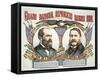 Campaign Poster For Presidential Candidate James A. Garfield-null-Framed Stretched Canvas