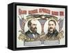 Campaign Poster For Presidential Candidate James A. Garfield-null-Framed Stretched Canvas