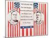 Campaign poster for William McKinley and his Vice-Presidential candidate Theodore Roosevelt.-Vernon Lewis Gallery-Mounted Art Print