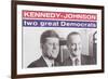 Campaign Poster, Kennedy-Johnson-null-Framed Art Print