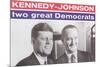 Campaign Poster, Kennedy-Johnson-null-Mounted Art Print