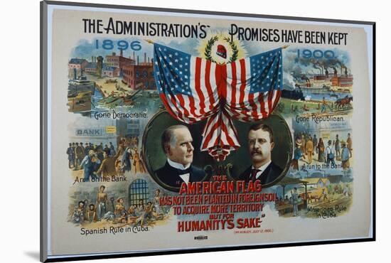 Campaign Poster-David J. Frent-Mounted Photographic Print
