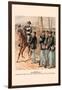 Campaign Uniform, Field, Line and Non-Commissioned Officers and Privates-H.a. Ogden-Framed Art Print