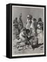 Campaigning in Somaliland, Native Women Drawing Water from a Well for the Troops-Frederic De Haenen-Framed Stretched Canvas