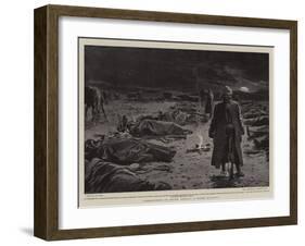 Campaigning in South Africa, a Night Bivouac-Frederic De Haenen-Framed Giclee Print