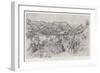 Campaigning in the Free State, Lord Roberts's Column Crossing the Sand River Drift-Melton Prior-Framed Giclee Print