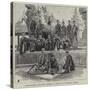 Campaigning in Upper Burma, a Group of Buddhist Priests-null-Stretched Canvas