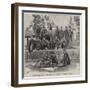 Campaigning in Upper Burma, a Group of Buddhist Priests-null-Framed Giclee Print