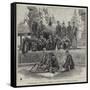 Campaigning in Upper Burma, a Group of Buddhist Priests-null-Framed Stretched Canvas