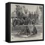 Campaigning in Upper Burma, a Group of Buddhist Priests-null-Framed Stretched Canvas