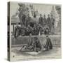 Campaigning in Upper Burma, a Group of Buddhist Priests-null-Stretched Canvas