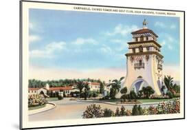 Campanile, Agua Caliente, Tijuana, Mexico-null-Mounted Art Print