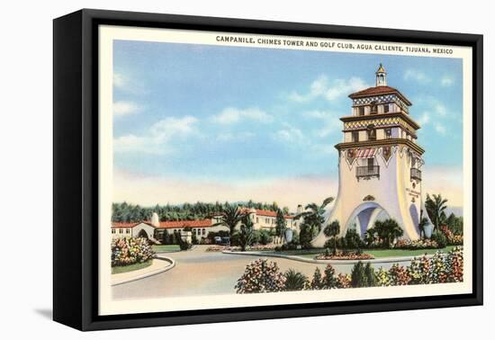 Campanile, Agua Caliente, Tijuana, Mexico-null-Framed Stretched Canvas