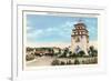 Campanile, Agua Caliente, Tijuana, Mexico-null-Framed Premium Giclee Print