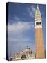 Campanile and Basilica of San Marco-Tom Grill-Stretched Canvas