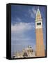 Campanile and Basilica of San Marco-Tom Grill-Framed Stretched Canvas