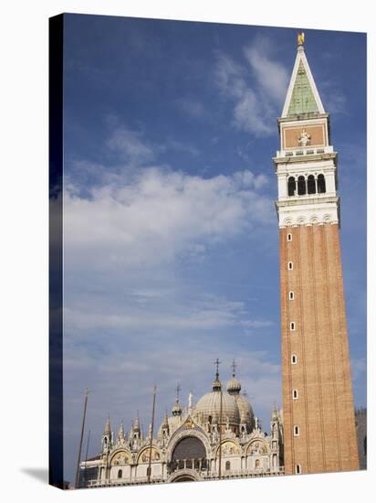 Campanile and Basilica of San Marco-Tom Grill-Stretched Canvas