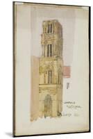 Campanile Martorana, Palermo, 1891-Charles Rennie Mackintosh-Mounted Giclee Print