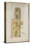 Campanile Martorana, Palermo, 1891-Charles Rennie Mackintosh-Stretched Canvas