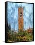 Campanile Perugia Italy-Dorothy Berry-Lound-Framed Stretched Canvas