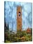 Campanile Perugia Italy-Dorothy Berry-Lound-Stretched Canvas