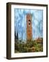 Campanile Perugia Italy-Dorothy Berry-Lound-Framed Giclee Print