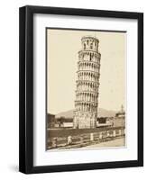 Campanile, Pisa, c.1850-Fratelli Alinari-Framed Premium Photographic Print