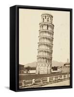 Campanile, Pisa, c.1850-Fratelli Alinari-Framed Stretched Canvas