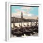 Campanile Vista with Gondolas #1-Alan Blaustein-Framed Photographic Print