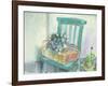 Campanulas and Daisies-Claire Spencer-Framed Giclee Print