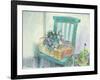 Campanulas and Daisies-Claire Spencer-Framed Giclee Print