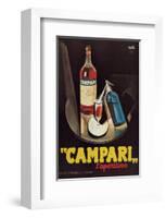 Campari l'Aperitivo-null-Framed Premium Giclee Print