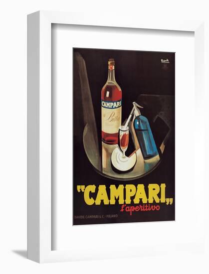 Campari l'Aperitivo-null-Framed Premium Giclee Print