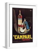 Campari l'Aperitivo-null-Framed Art Print