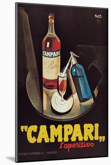 Campari l'Aperitivo-null-Mounted Art Print