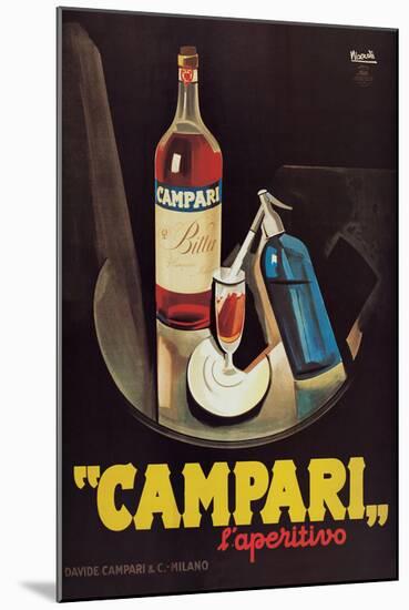 Campari l'Aperitivo-null-Mounted Art Print