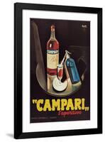 Campari l'Aperitivo-null-Framed Art Print