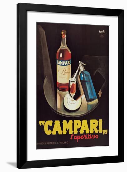 Campari l'Aperitivo-null-Framed Art Print