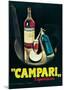 Campari - Vintage Style Advertisement Poster-null-Mounted Poster