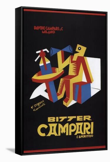 Campari-null-Framed Stretched Canvas